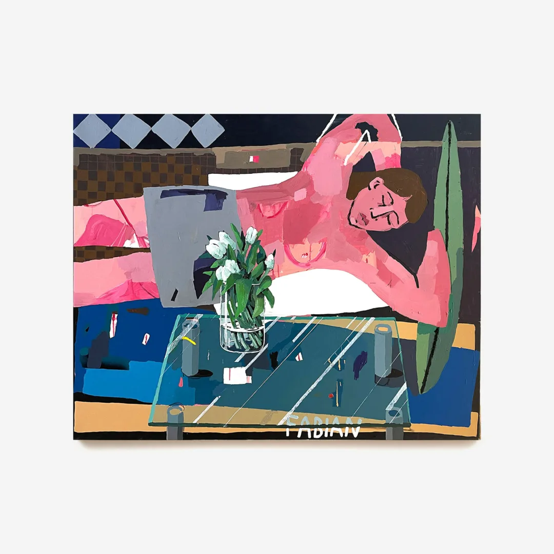 Two lips & Tulips, 2021