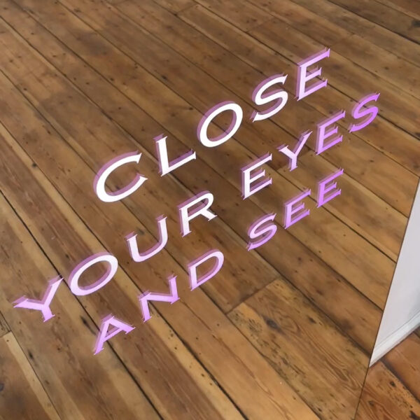 close your eyes and see