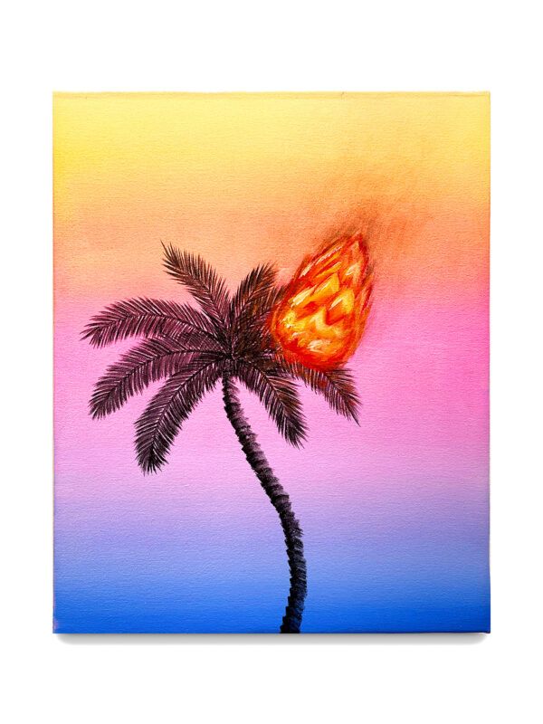 burning palm tree #3