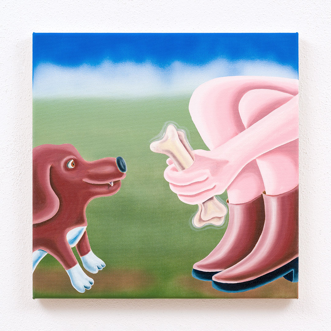 dustin-brown-the-offering-51x51cm-acrylic-and-oil-on-canvas