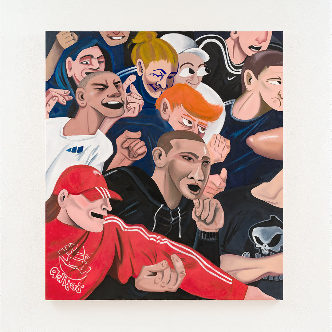 noa-ironic-dudefest-170x150cm-oil-on-canvas