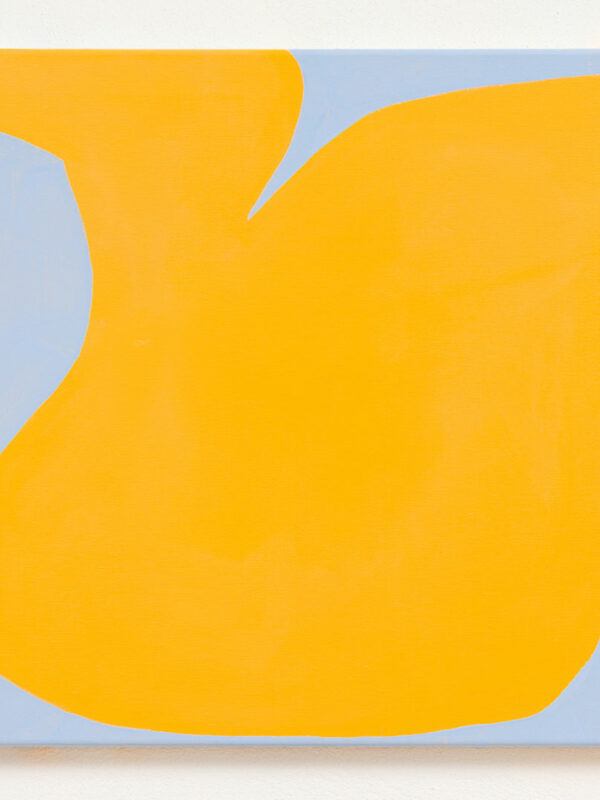 o.T. (im blau)
