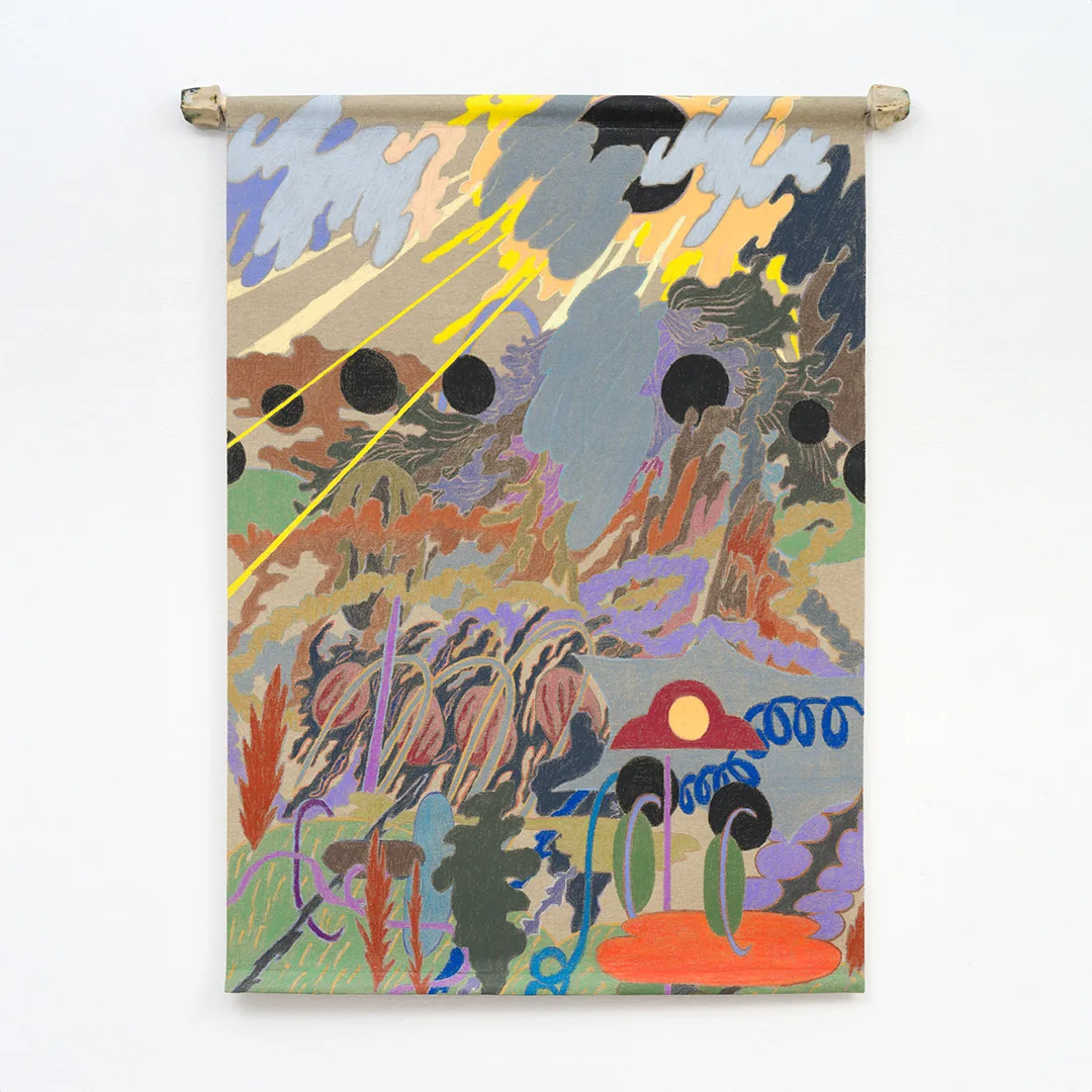 Above the hill…, 2024
