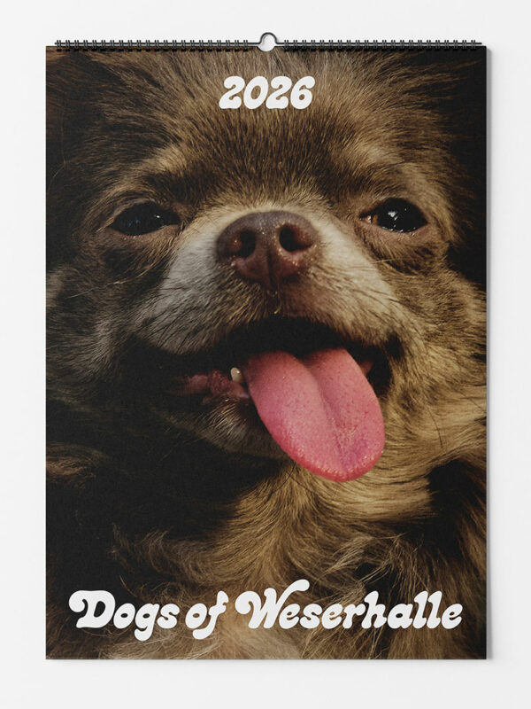 Calendar 2026: Dogs of Weserhalle